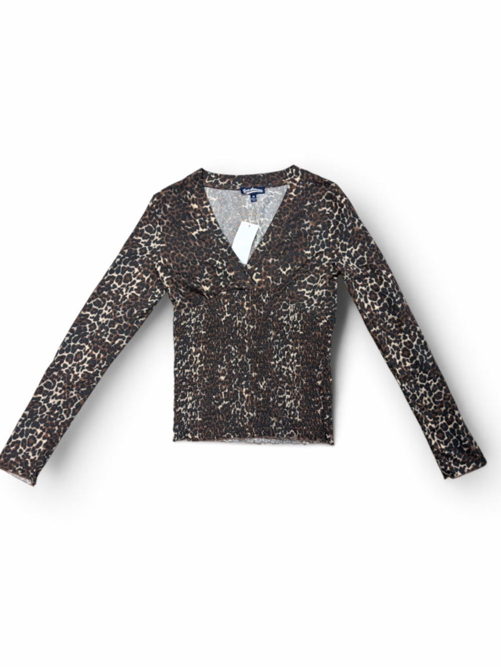 Cheetah print long sleeve women’s